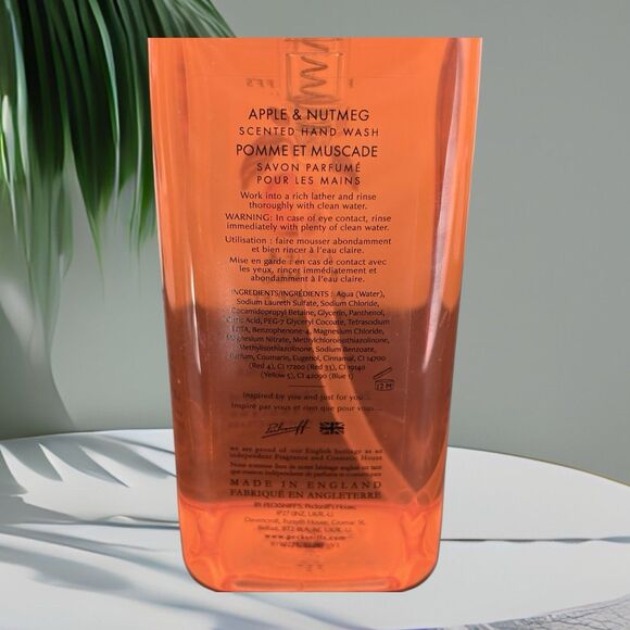 Pecksniff's Apple and Nutmeg Moisturizing Hand Wash Soap 480 ml Hand pump - Picture 4 of 4